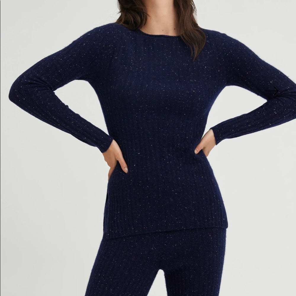 Cashmere Ribbed Sweater